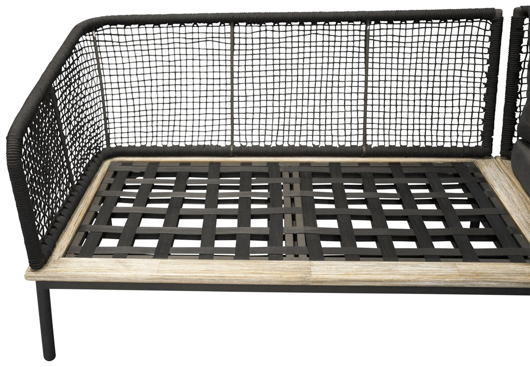 Andorra Hörngrupp Natur/Svart