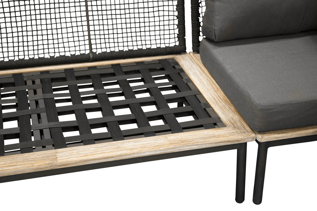 Andorra Hörngrupp Natur/Svart