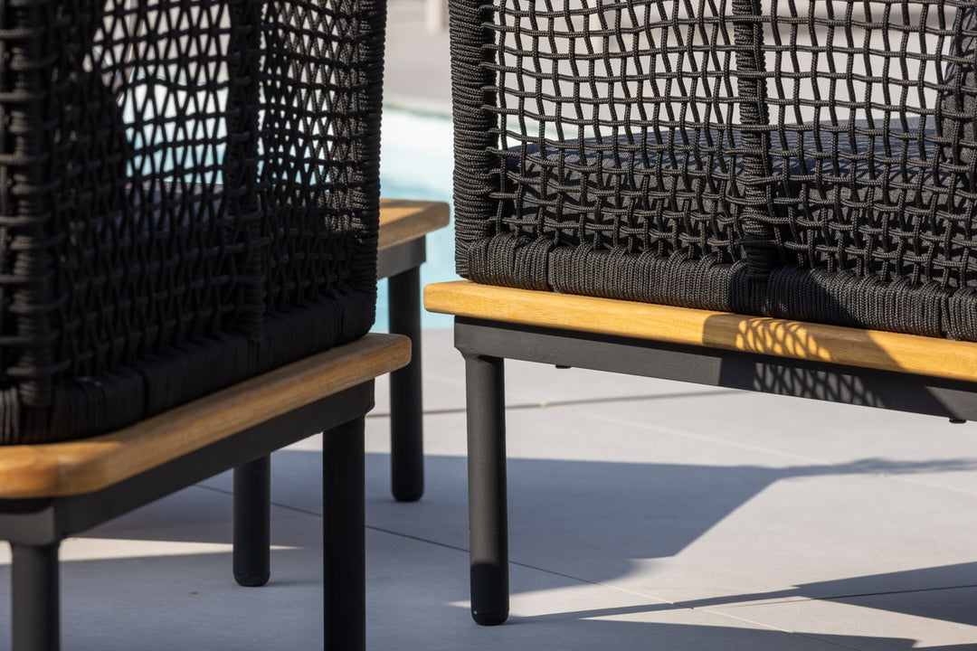 Andorra Soffgrupp Natur/Svart