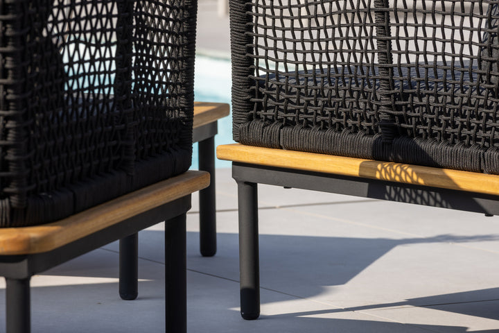 Andorra Soffgrupp Natur/Svart