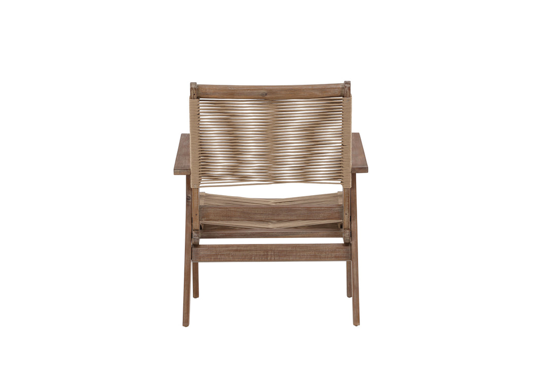 Peter Loungefåtölj Brun