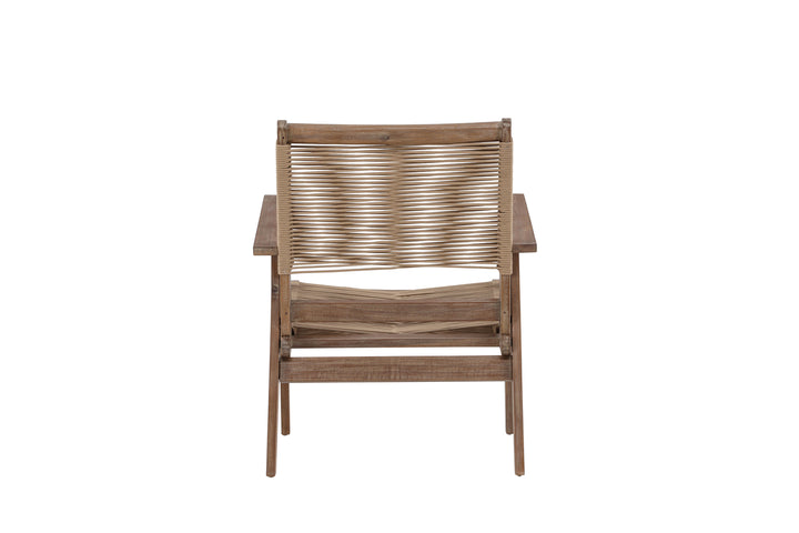 Peter Loungefåtölj Brun