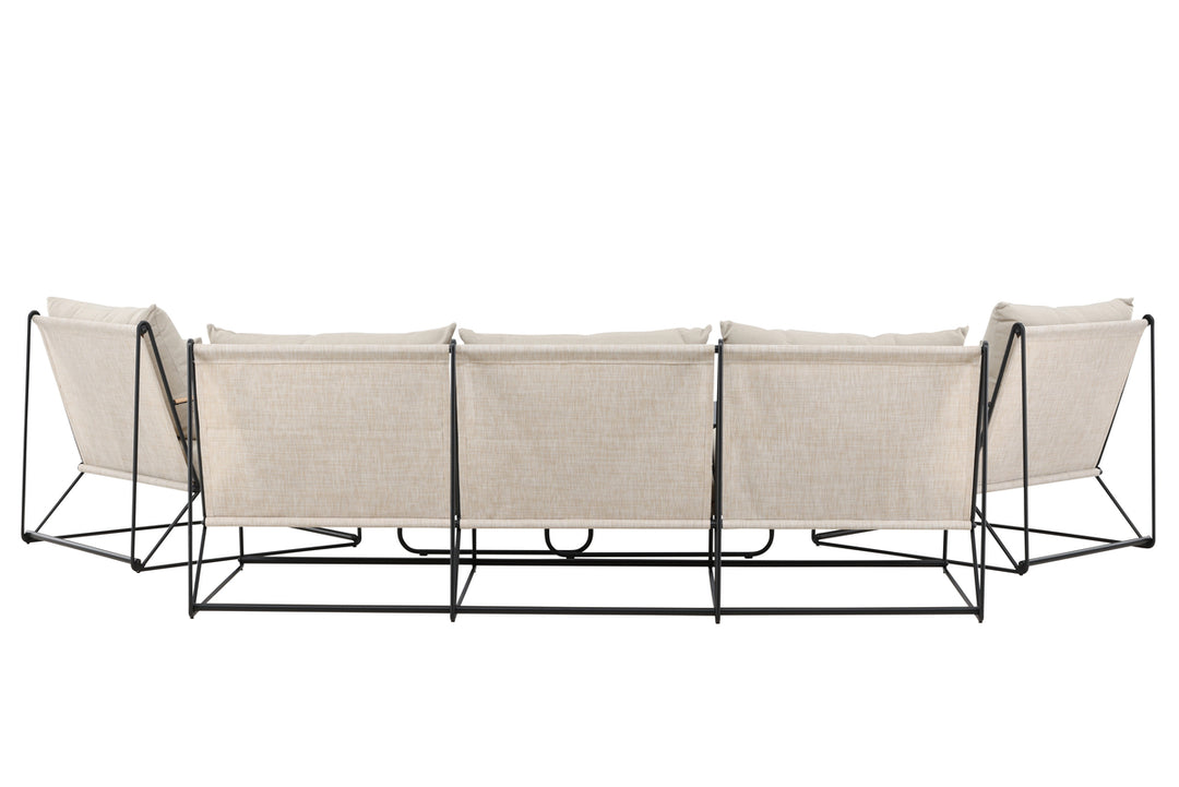 Palazzo Soffgrupp Svart/Beige