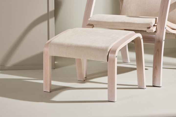 Grötö Loungefåtölj Ljusgrå