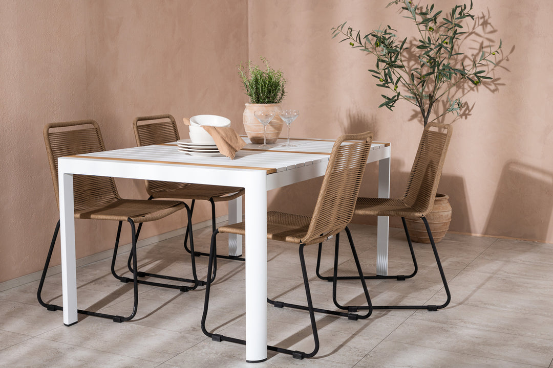 Togo & Lindos Matgrupp Vit/Brun