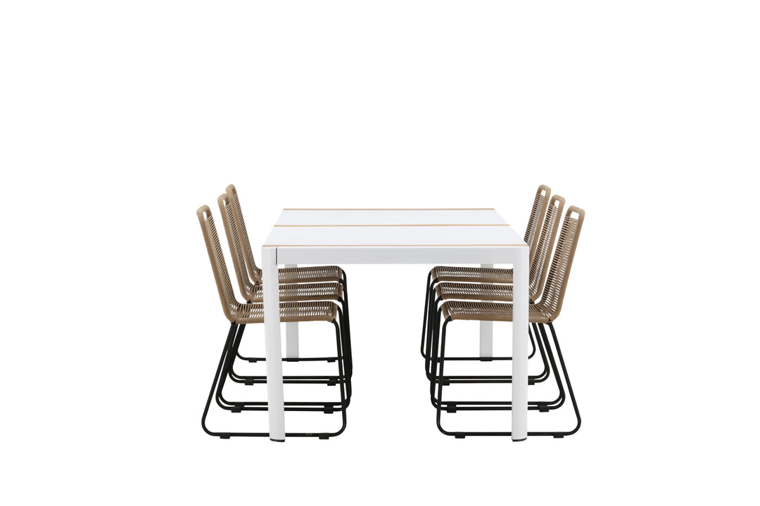 Togo & Lindos Matgrupp Vit/Brun