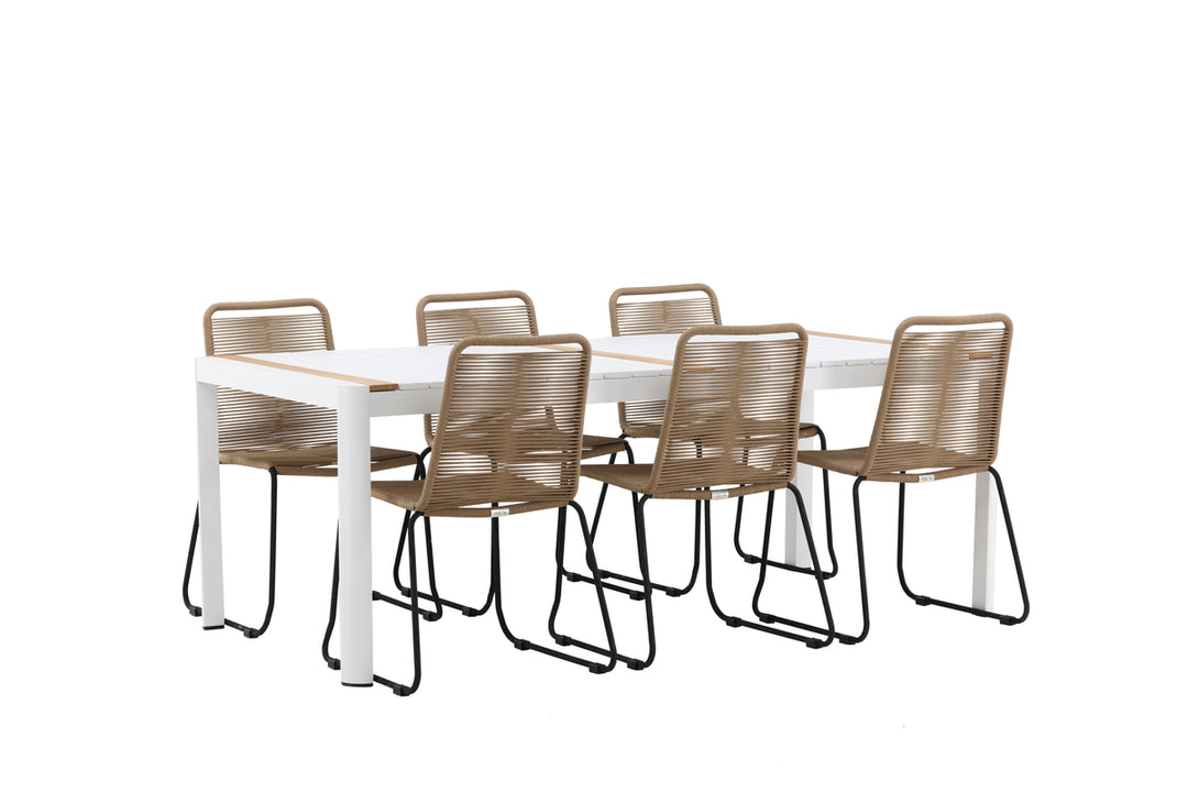 Togo & Lindos Matgrupp Vit/Brun