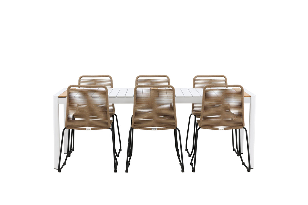 Togo & Lindos Matgrupp Vit/Brun