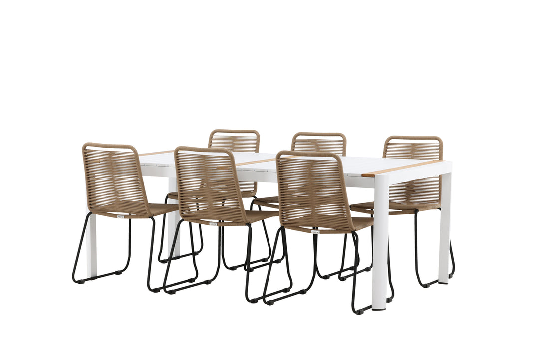 Togo & Lindos Matgrupp Vit/Brun