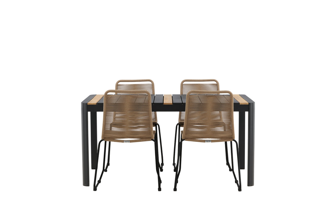 Togo & Lindos Matgrupp Svart/Brun