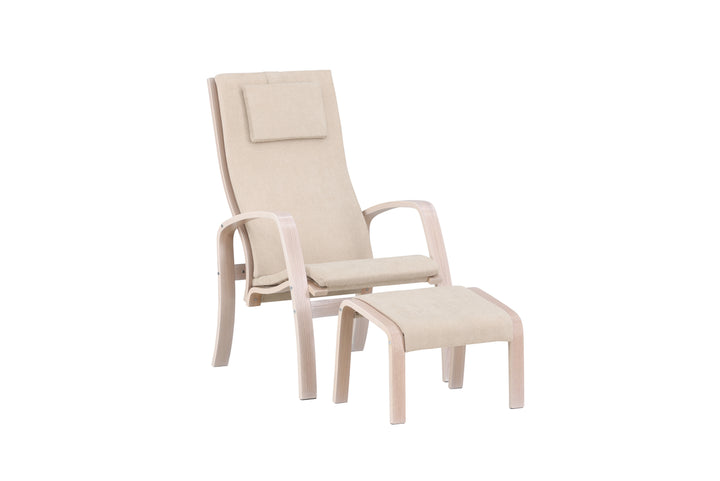 Grötö Loungefåtölj Ljusgrå