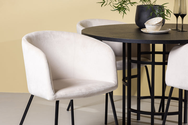 Berit & Copenhagen Matgrupp Beige/Svart