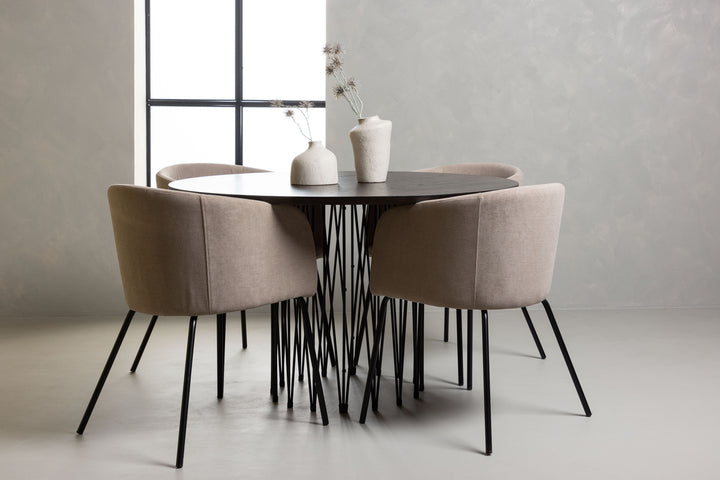 Berit & Stone Matgrupp Beige/Mocka