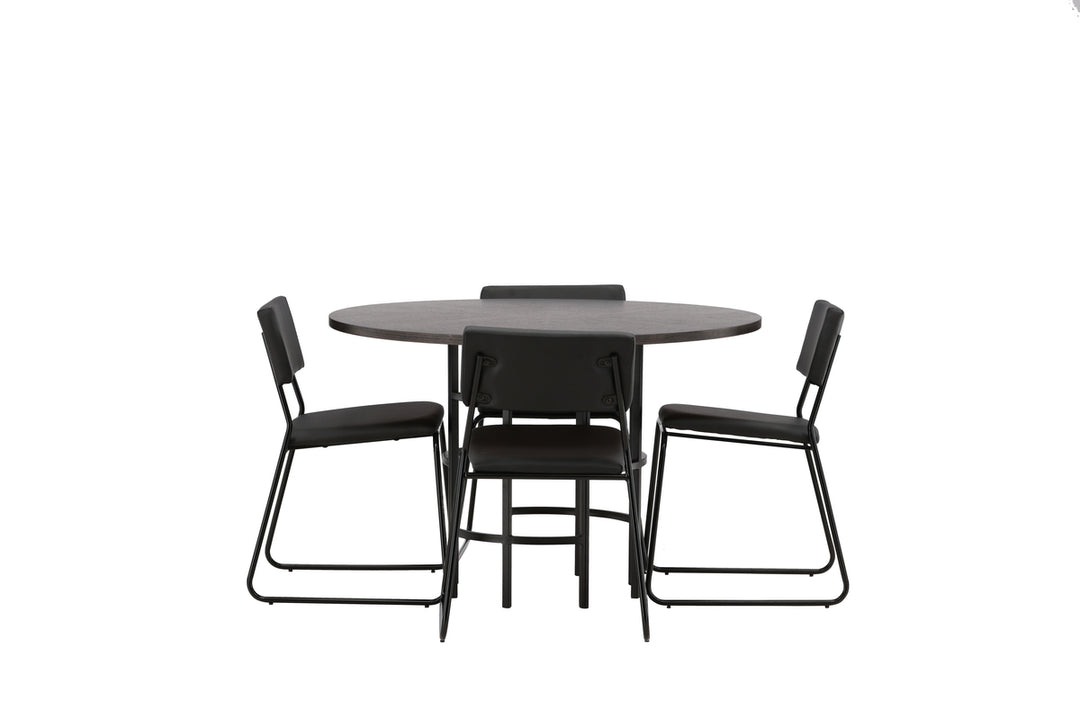 Kenth & Copenhagen Matgrupp Svart/Mocka