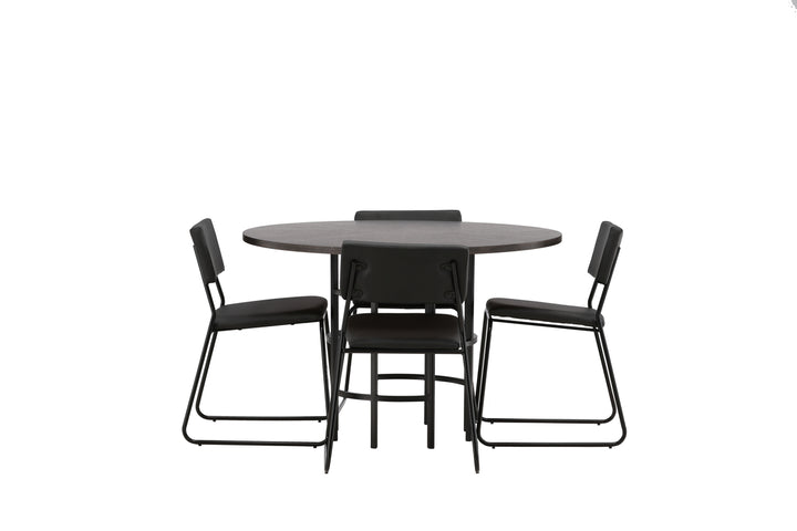 Kenth & Copenhagen Matgrupp Svart/Mocka