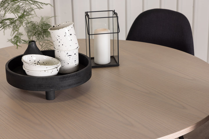 Polar & Olivia Matgrupp Svart/Vitputsad