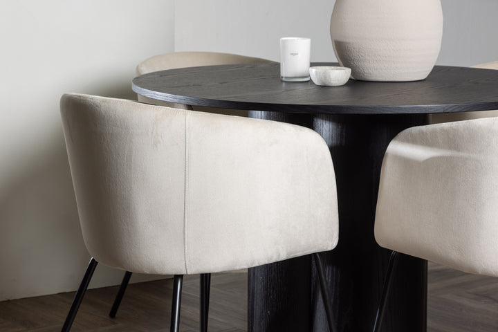 Berit & Olivia Matgrupp Beige/Svart