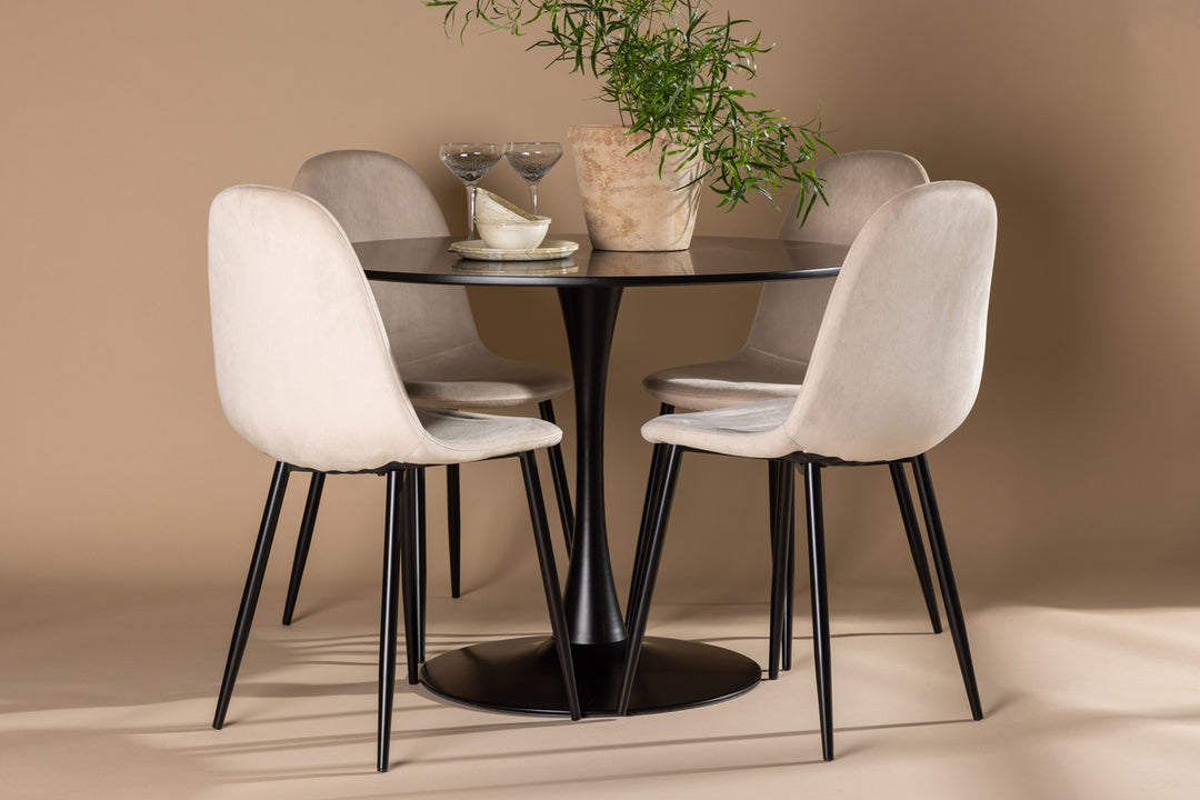 Polar & Glade Matgrupp Beige/Svart