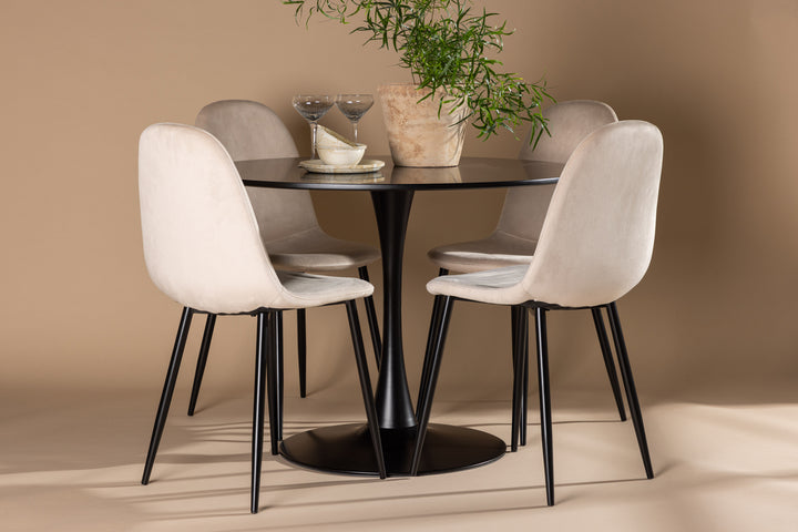 Polar & Glade Matgrupp Beige/Svart