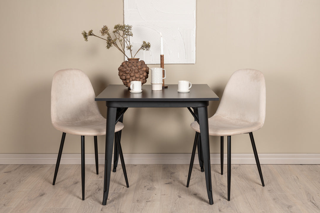 Polar & Tempe Matgrupp Beige/Svart