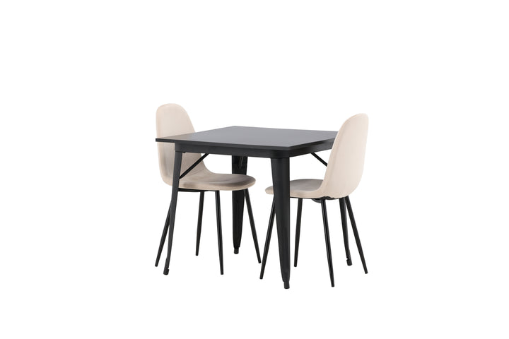 Polar & Tempe Matgrupp Beige/Svart