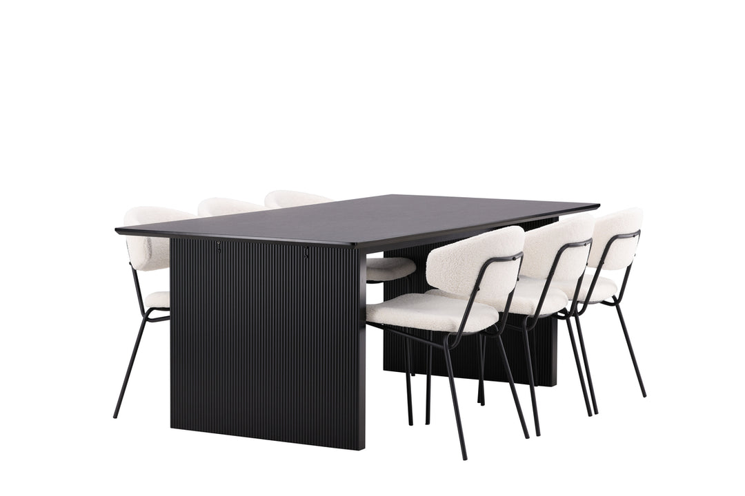 Chico & Vail Matgrupp Vit/Svart