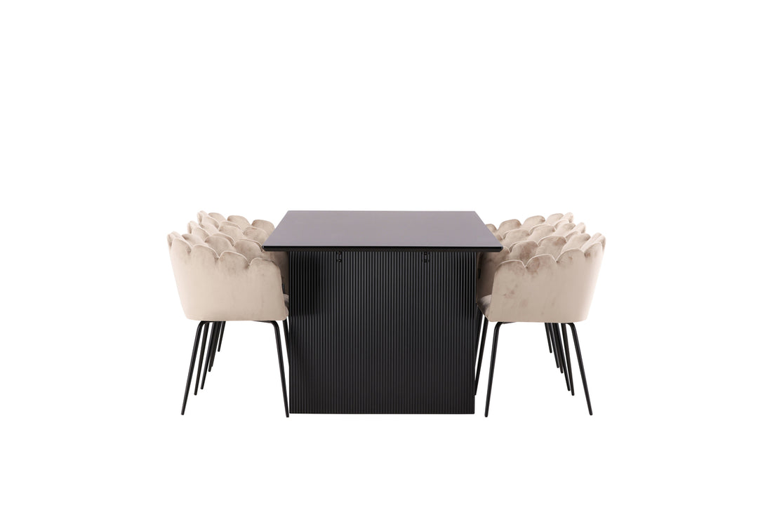 Limhamn & Vail Matgrupp Beige/Svart
