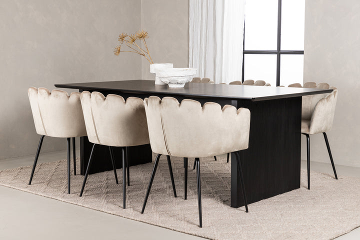 Limhamn & Vail Matgrupp Beige/Svart