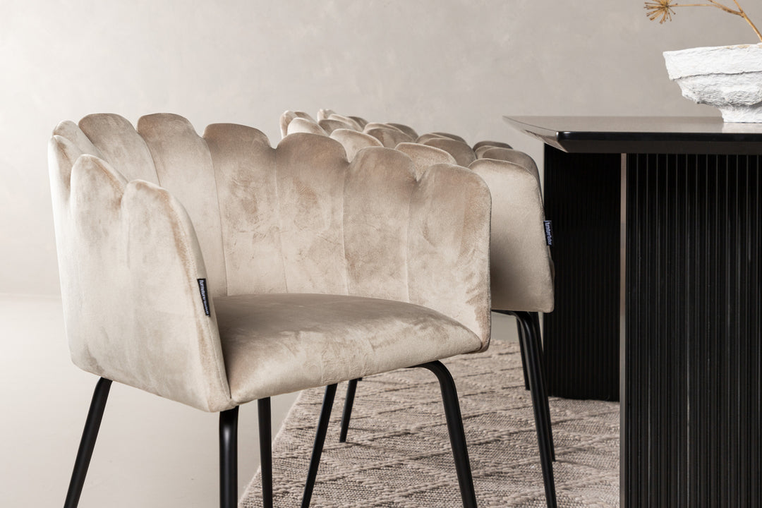 Limhamn & Vail Matgrupp Beige/Svart