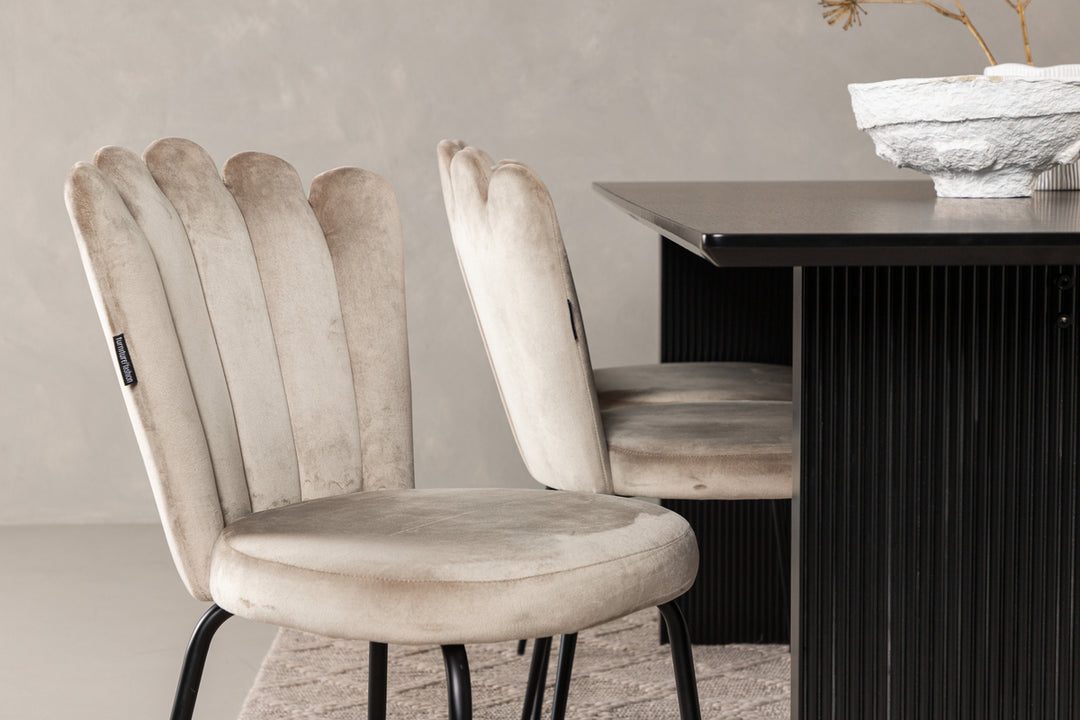 Limhamn & Vail Matgrupp Beige/Svart