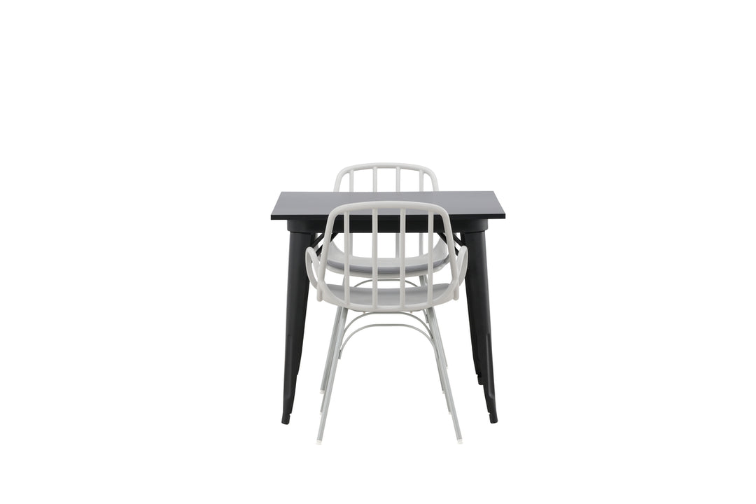 Tempe & Dyrön Matgrupp Svart/Ljusgrå