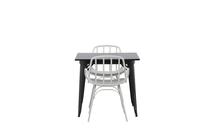 Tempe & Dyrön Matgrupp Svart/Ljusgrå