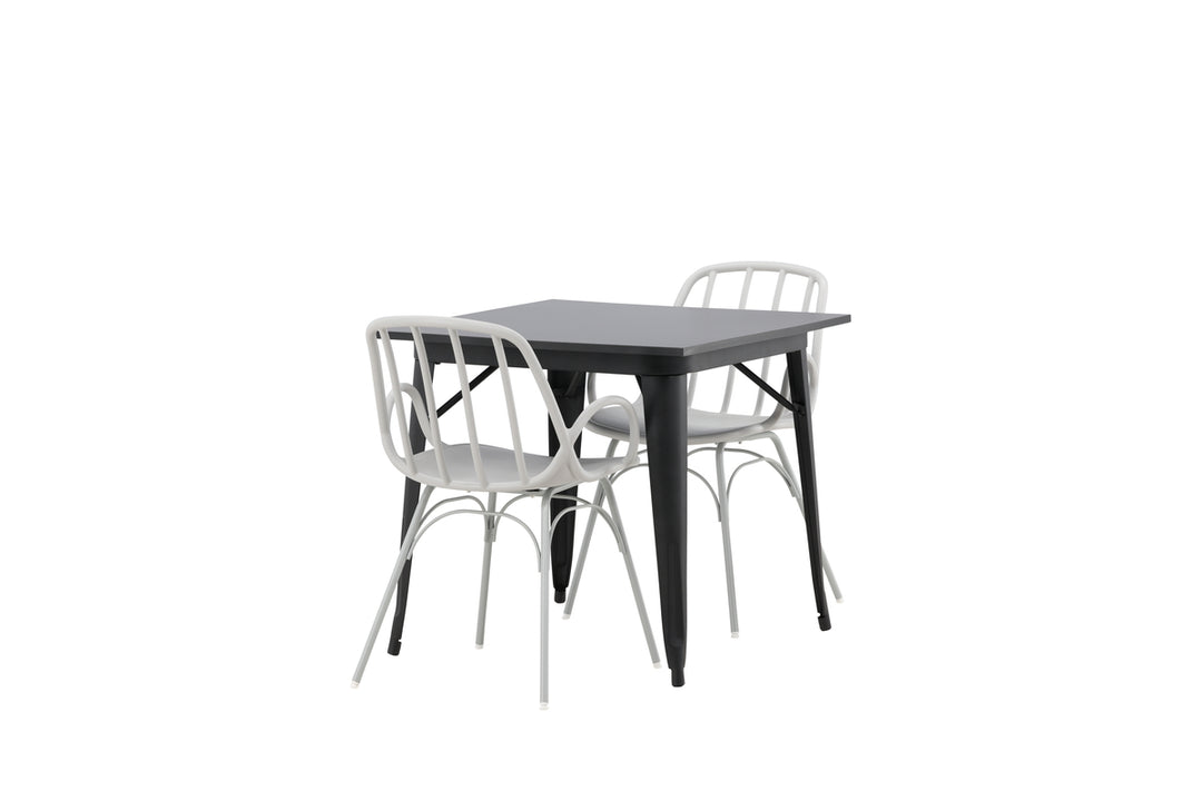 Tempe & Dyrön Matgrupp Svart/Ljusgrå