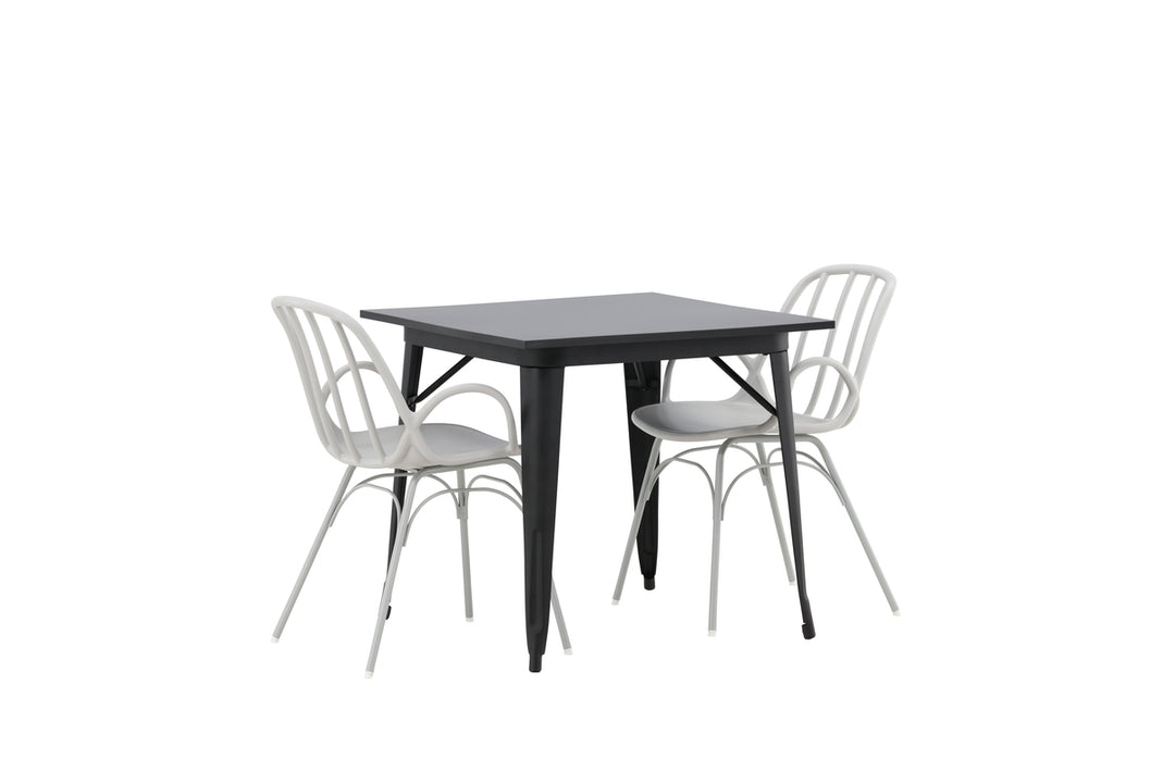 Tempe & Dyrön Matgrupp Svart/Ljusgrå