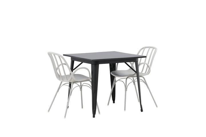 Tempe & Dyrön Matgrupp Svart/Ljusgrå