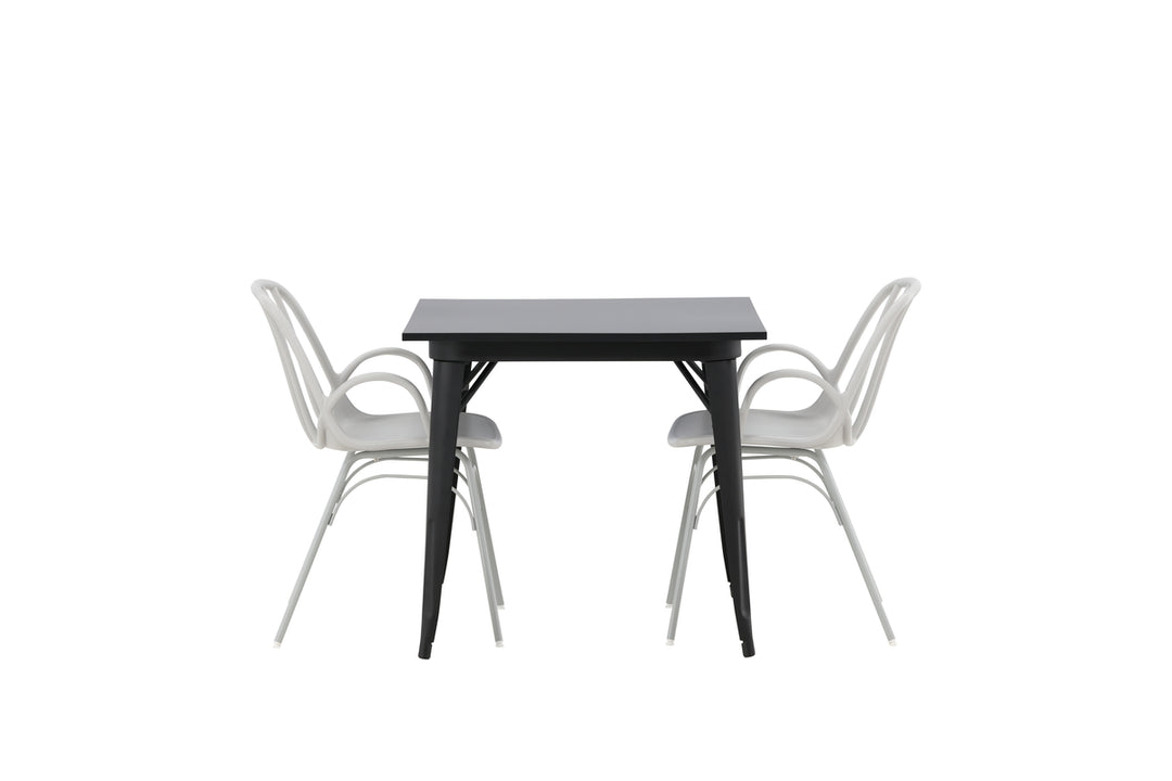 Tempe & Dyrön Matgrupp Svart/Ljusgrå