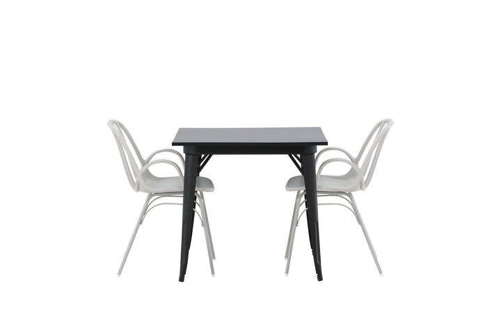 Tempe & Dyrön Matgrupp Svart/Ljusgrå