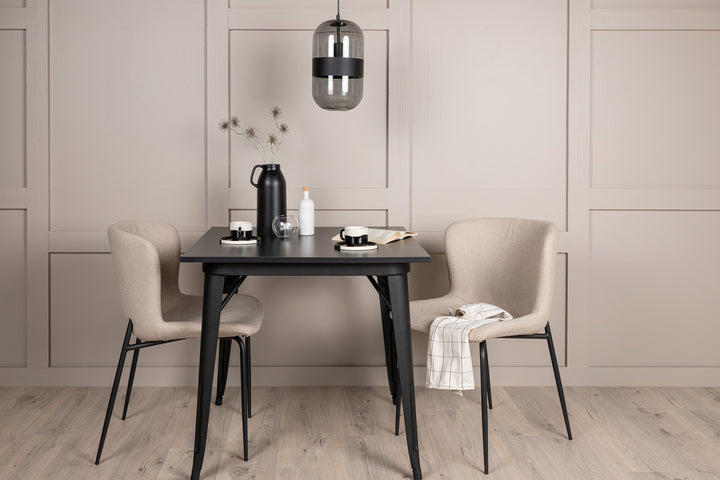 Tempe & Modesto Matgrupp Svart/Beige