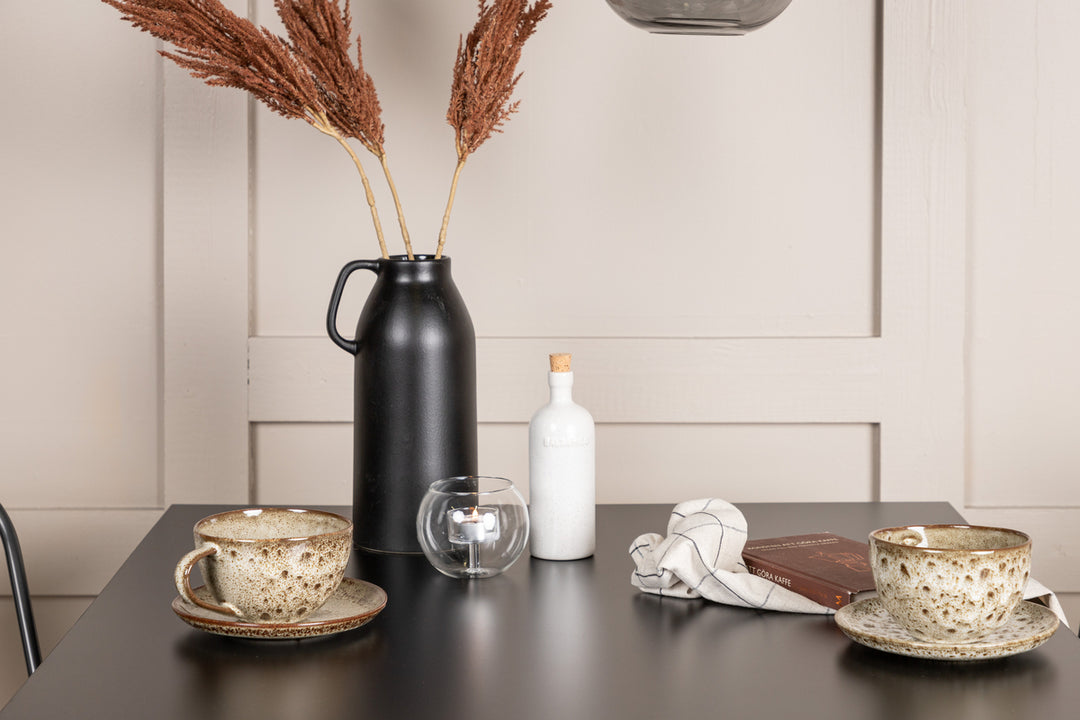 Tempe Matgrupp Svart/Valnöt