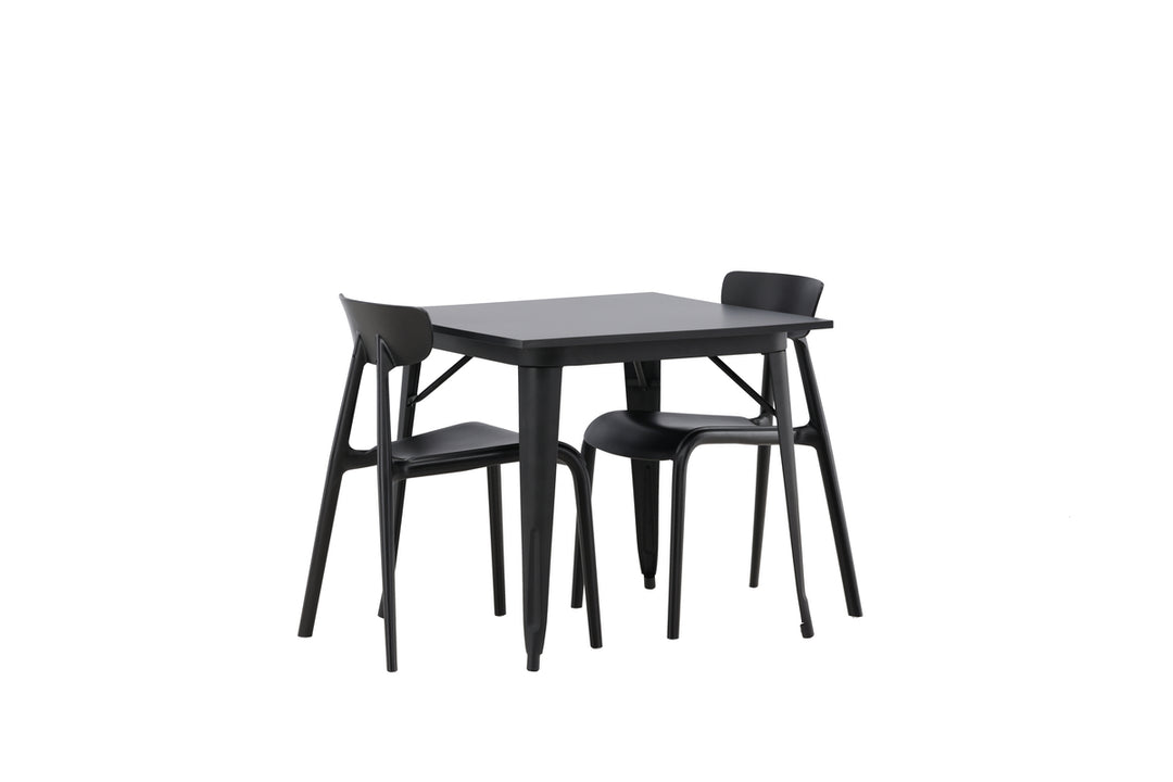 Tempe & Ursholmen Matgrupp Svart