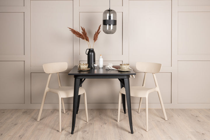 Tempe & Ursholmen Matgrupp Svart/Beige