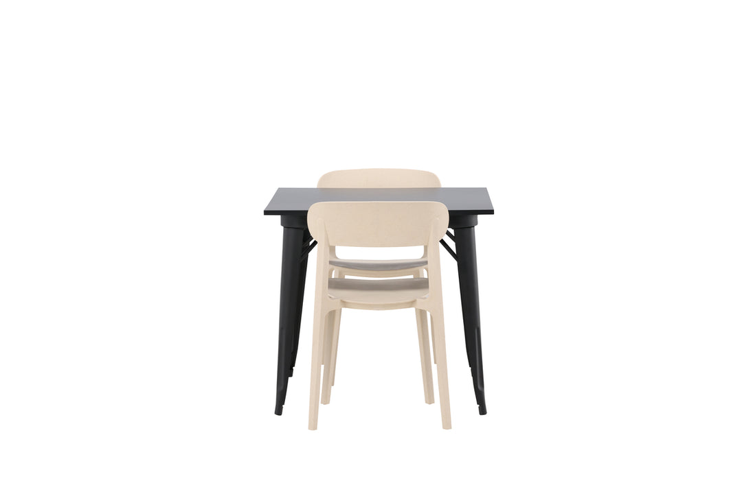 Tempe & Åstol Matgrupp Svart/Beige