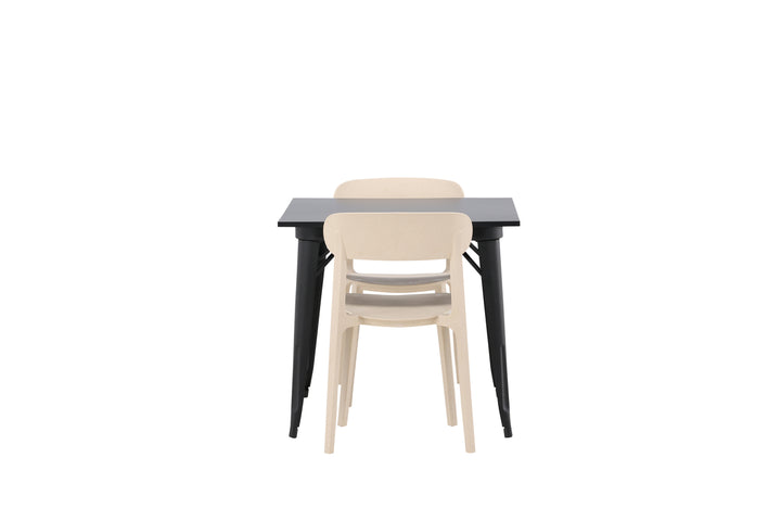 Tempe & Åstol Matgrupp Svart/Beige