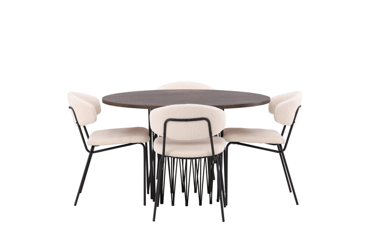 Chico & Stone Matgrupp Vit/Mocka