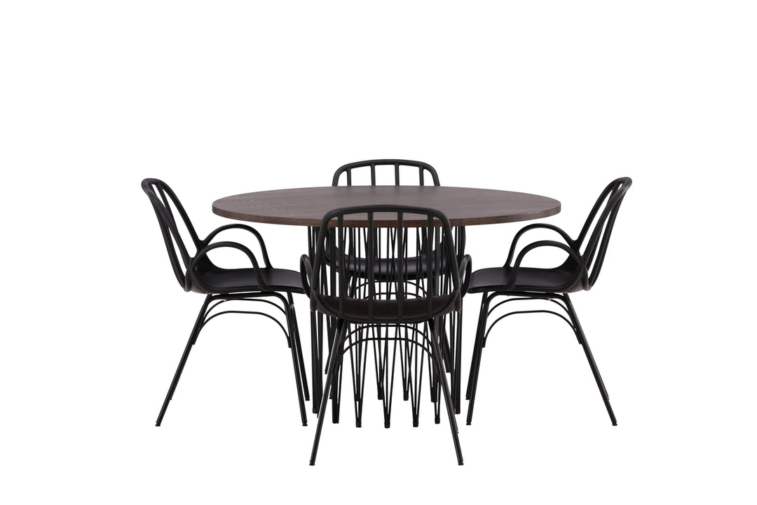 Dyrön & Stone Matgrupp Svart/Mocka