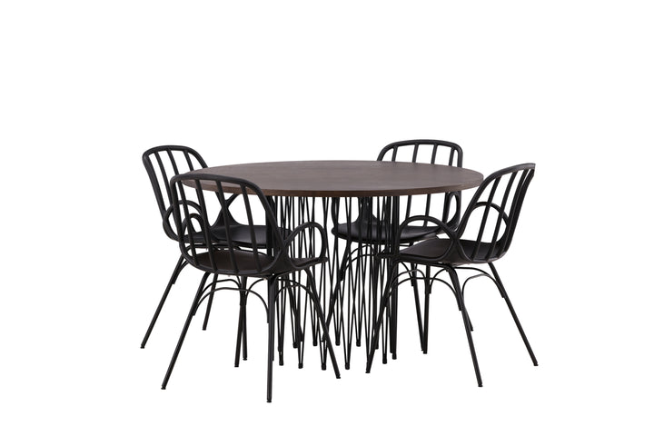 Dyrön & Stone Matgrupp Svart/Mocka