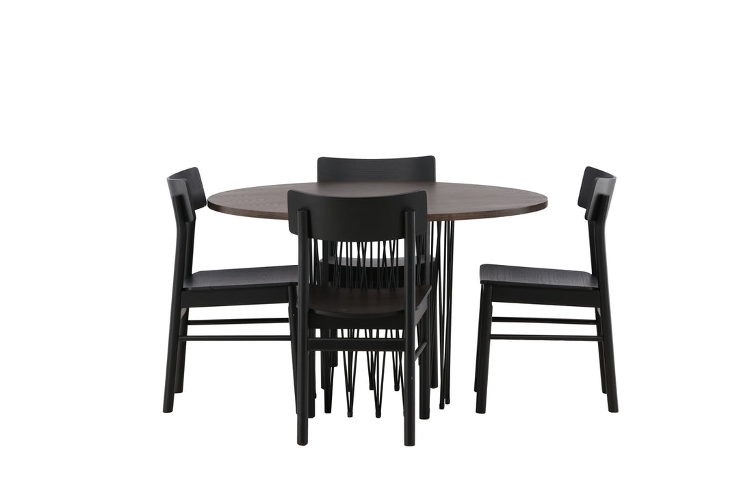 Montros & Stone Matgrupp Svart/Mocka