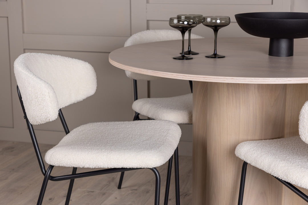 Chico & Olivia Matgrupp Vit/Vitputsad