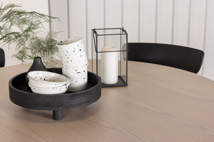 Ursholmen & Olivia Matgrupp Svart/Vitputsad