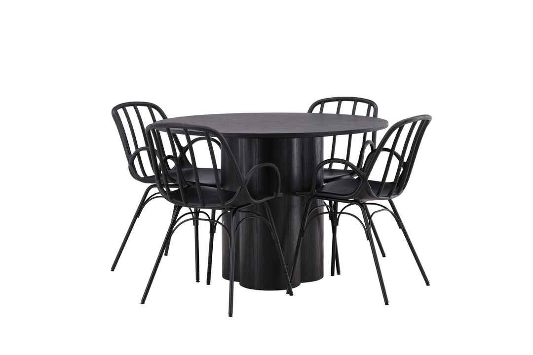 Dyrön & Olivia Matgrupp Svart